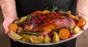 Roasted Duck with Citrus Glaze